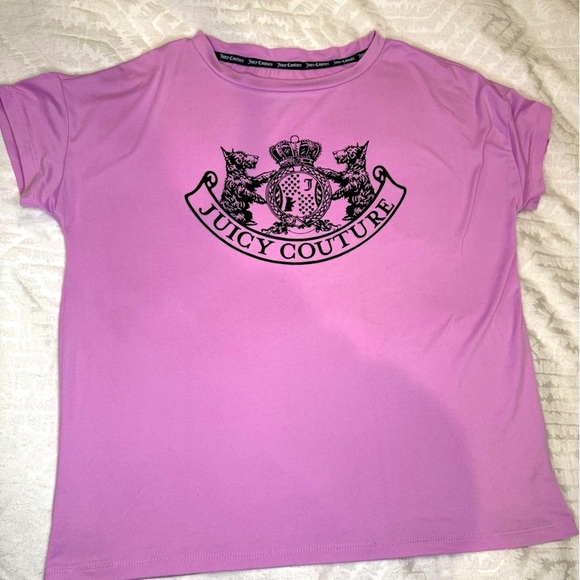 Pink juicy couture short sleeve tshirt - Picture 1 of 4